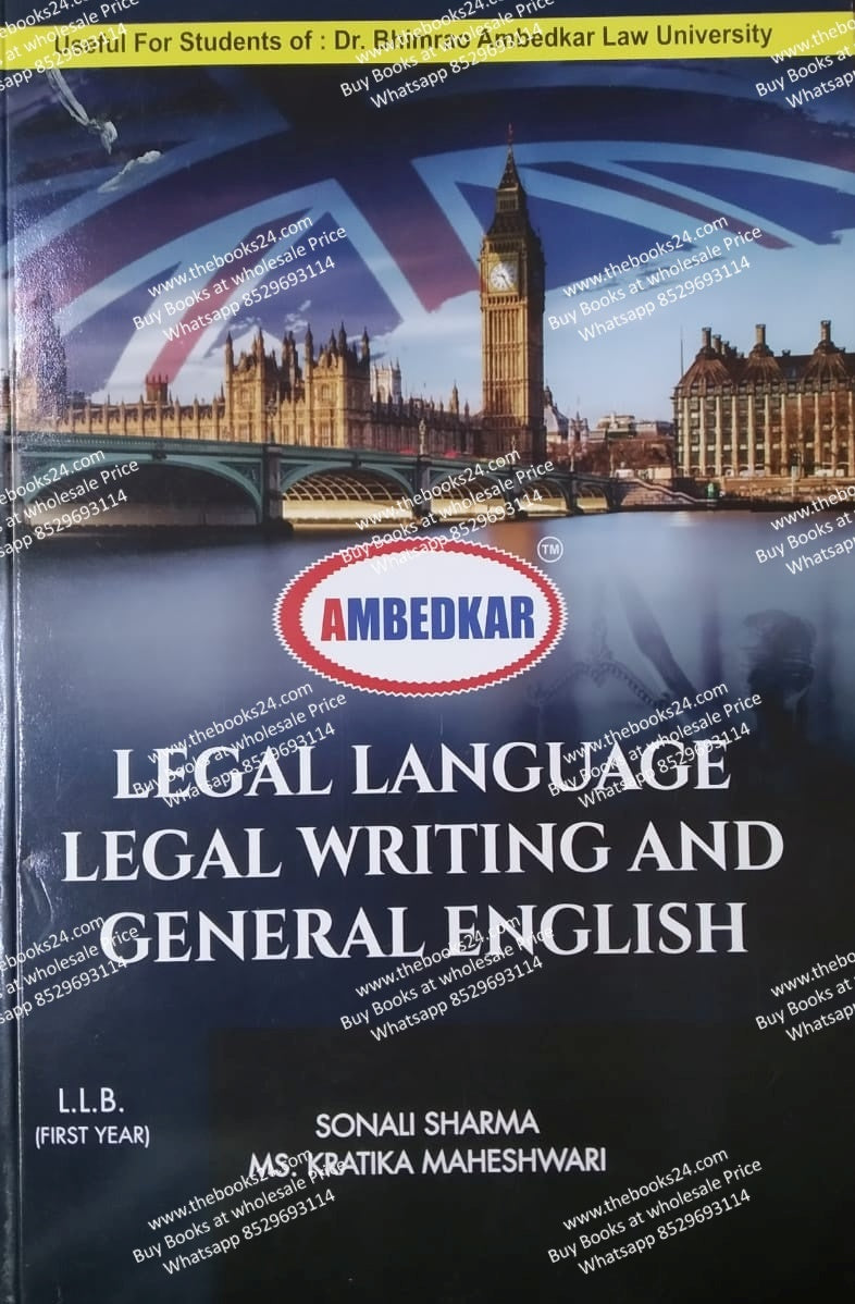 L.L.B.First Year Legal Language Legal Writing And General English By S ...