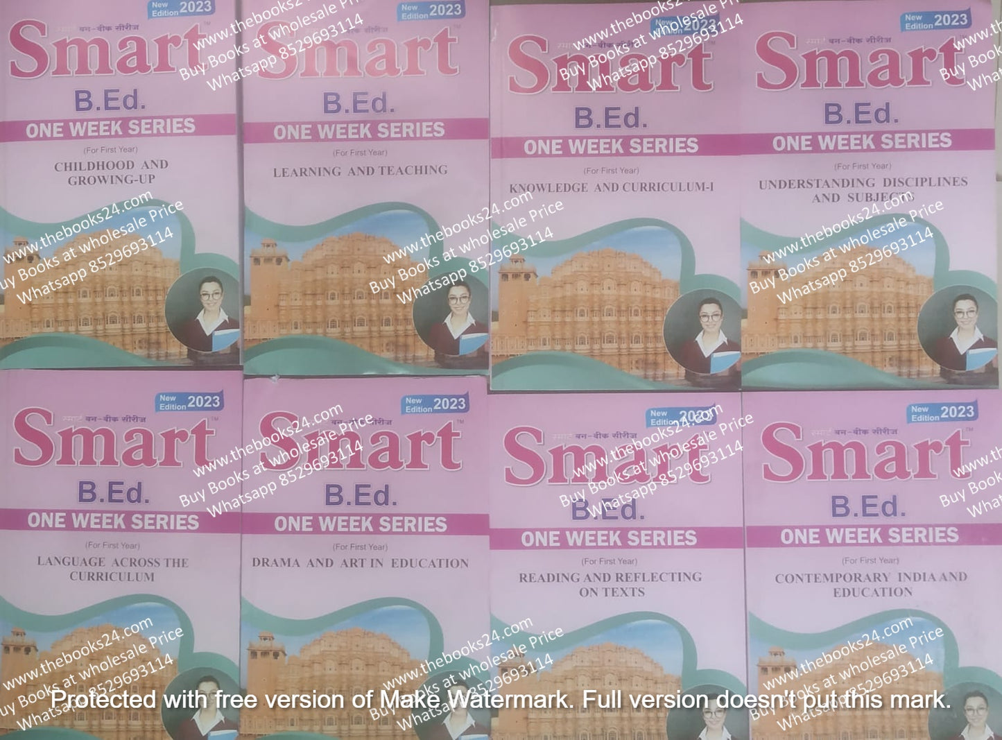 Smart B. Ed. First Year One Week Series Set In English