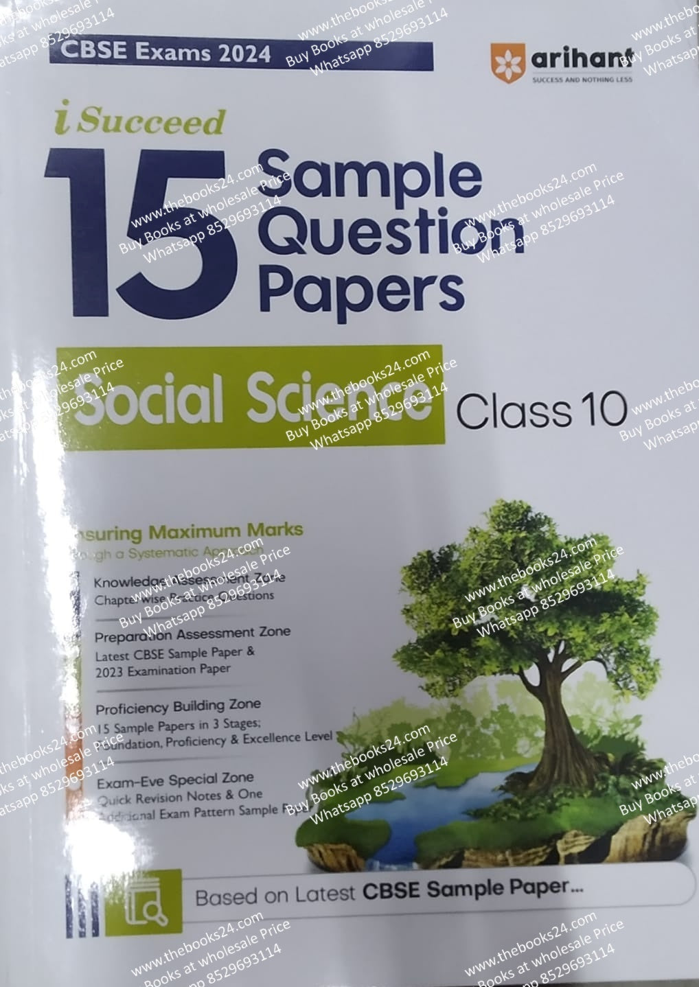 Arihant I-Succeed 15 Sample Question Papers Social Science Class-10