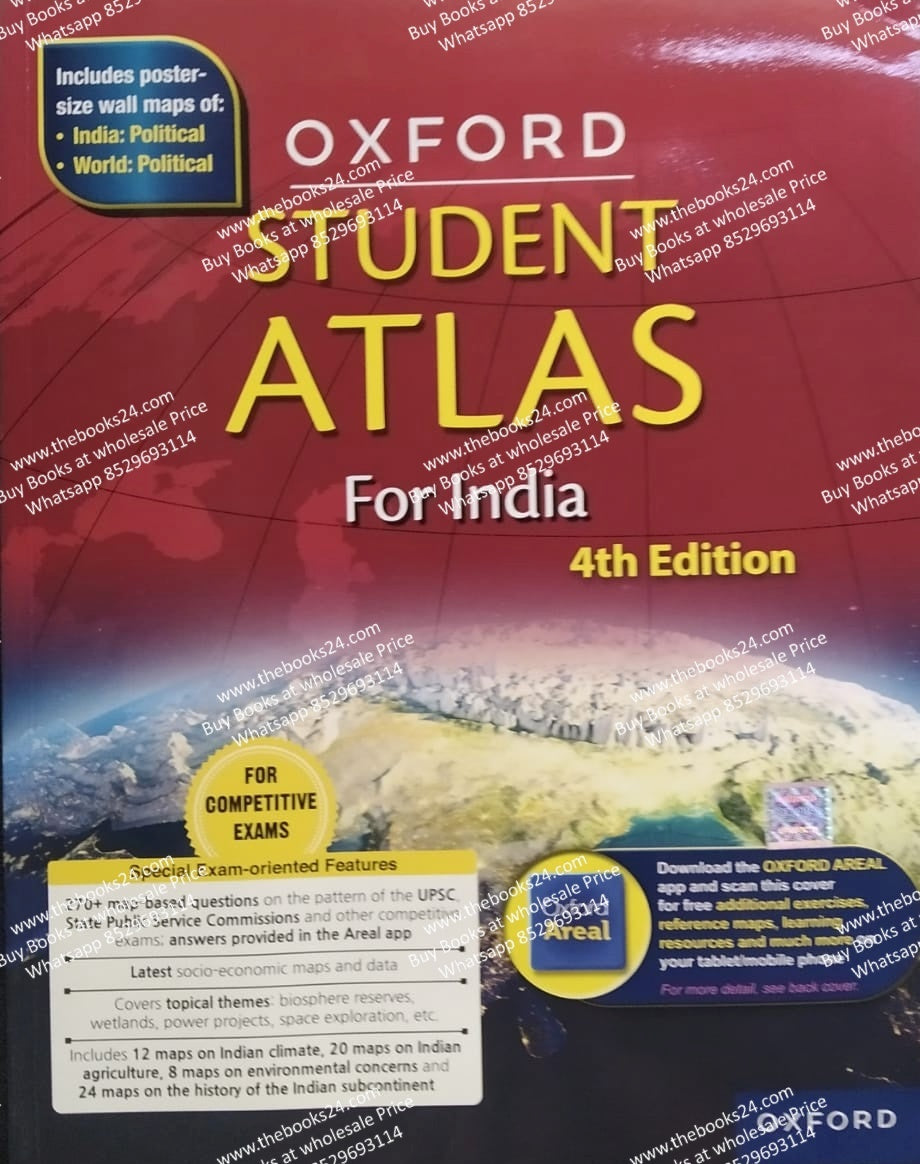 Oxford Student Atlas For India ( 4th Edition ) in English