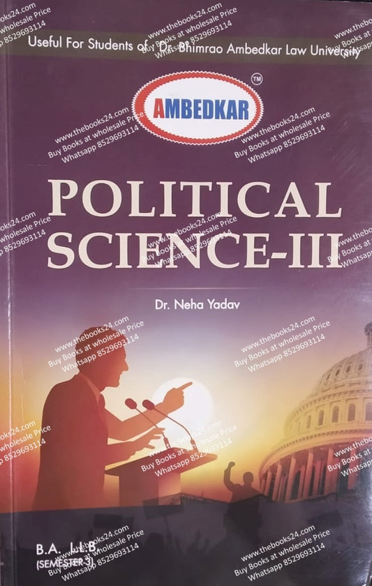 B.A. L.L.B. Semester-3 Political Science-III By Neha Yadav