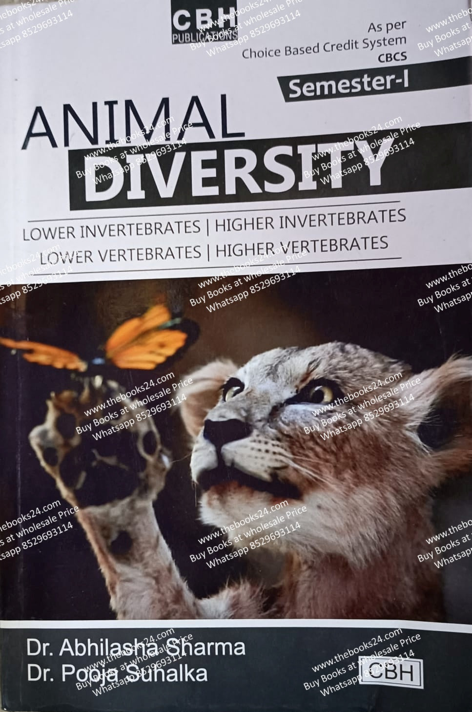 Cbh bsc 1st Semester Animal Diversity Textbook