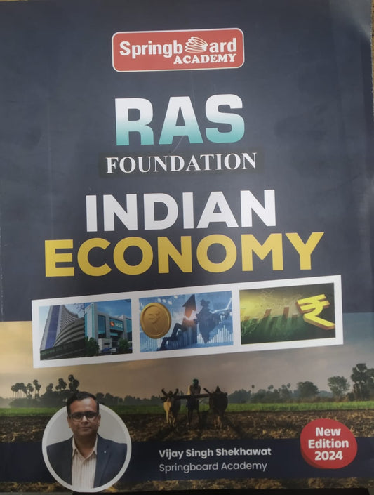 Springboard RAS Foundation Indian Economy New Edition 2024