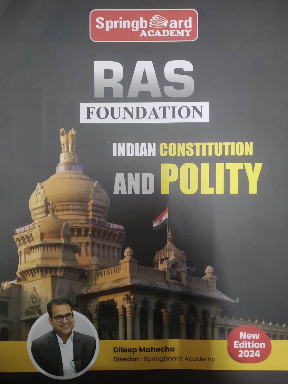 Springboard RAS Foundation Indian Constitution And Polity New Edition 2024