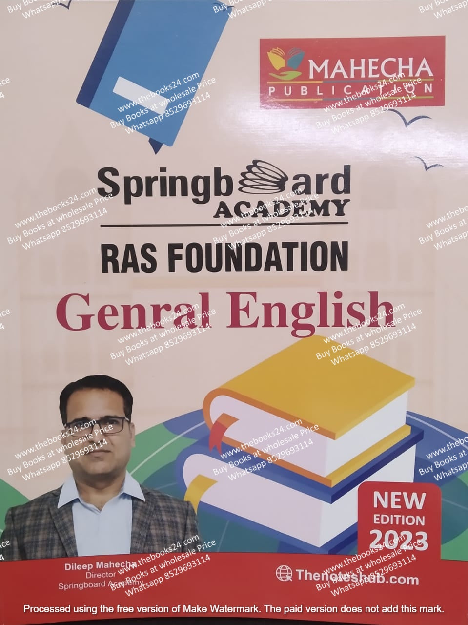 Springboard RAS Foundation General English.