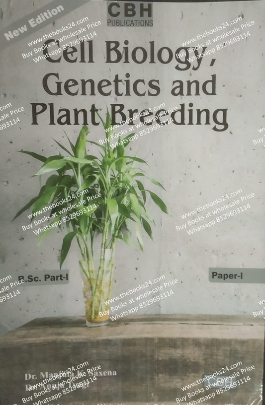 CBH-B.SC 1st Year Cell Biology, Genetics And Plant Breeding English Medium