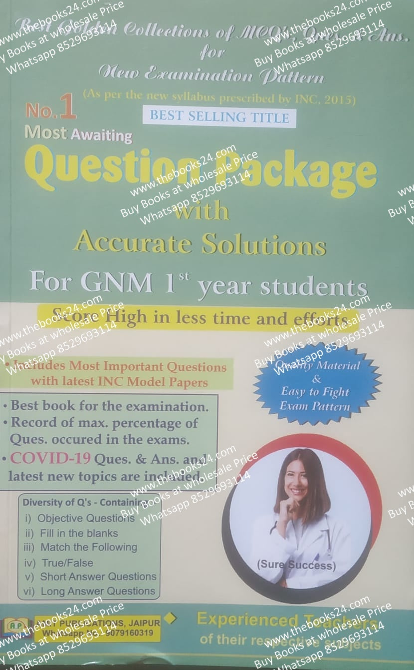 Question Package With Accurate Solutions For GNM 1st Year By Amit Publication